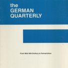 THE GERMAN QUARTERLY--VOL. 66, NO. 1--WINTER, 1993