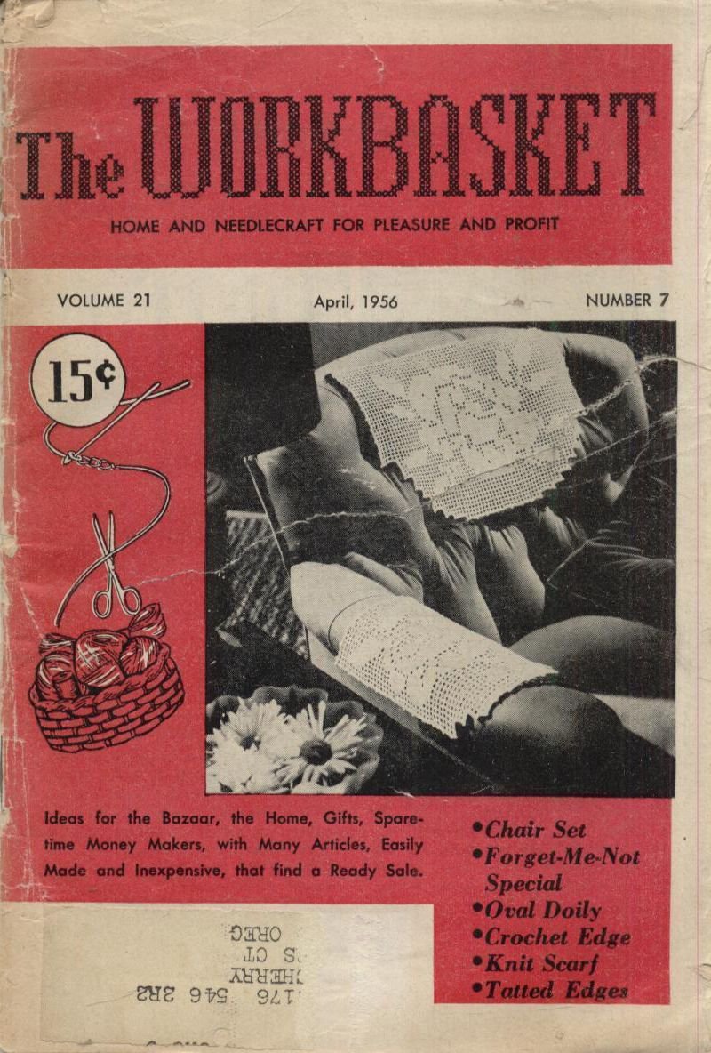 THE WORKBASKET MAGAZINE--APRIL 1956