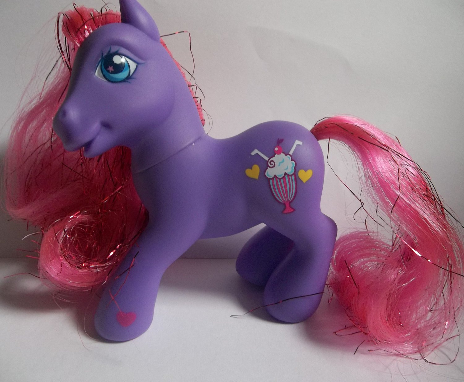 Fizzy Pop Purple Pink Hair My Little Pony G3 Shimmer Tinsel