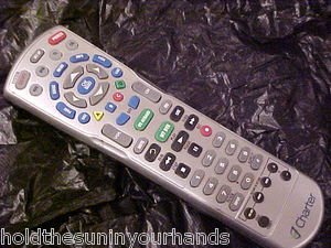 CHARTER CABLE BOX / TV / DVD REMOTE CONTROL