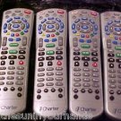 SET ( LOT ) OF 4 CHARTER CABLE BOX / TV / DVD / DVR / VCR REMOTE CONTROLS