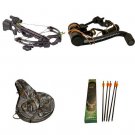 Barnett Buck Commander Extreme Crossbow Package with Crank, Case, Sling