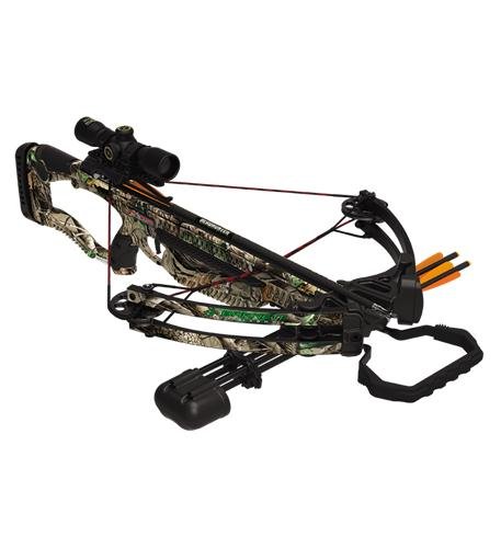 Barnett Raptor Crossbow with Scope Arrows and Quiver