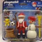 Playmobil 5845 Christmas Santa & Snowman Figures
