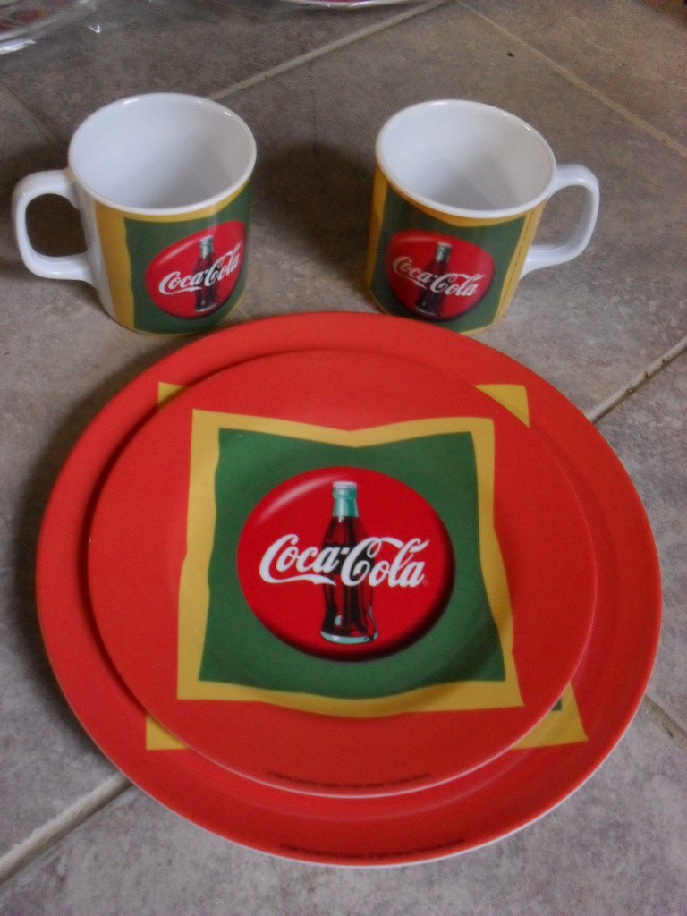 Coca-Cola Melamine Dinnerware