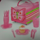 Sunny Patch Kid's Garden Bella Butterfly Picnic Set & Blanket
