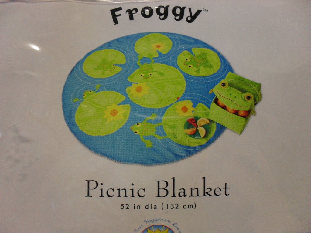 Sunny Patch Kid's Picnic Blanket - Froggy