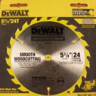 Dewalt 5-3/8" 24T Smooth Woodcutting Blade