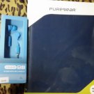 PureGear iPad Classic Folio with Coloud Earphones BLUE