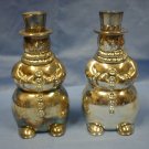 International Silver Snowman Salt & Pepper Shakers
