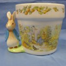 Vintage Beatrix Potter Peter Rabbit Planter