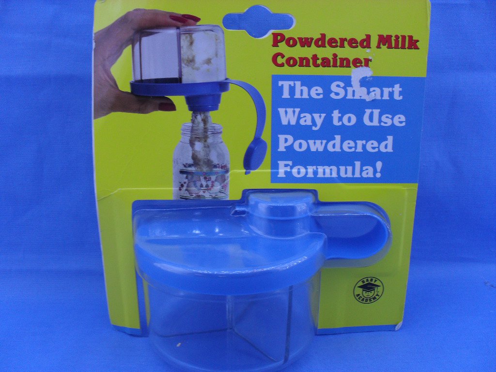 Powdered Milk Container for Pouring into Baby Bottles