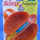 Sassy EZ Grip Feeding Bowl - Orange