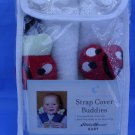 Eddie Bauer Baby Ladybug Strap Car Seat Cover Buddies