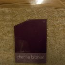 Luxurious Chenille Queen bedspread Gold