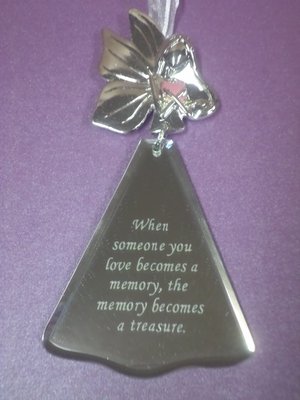 Guardian Angel Mirror Ornament - Memory