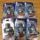 6 Hasbro Star Wars Attack Of The Clones Jango Fett Gum Candy Dispenser