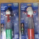Jasco LED Color Change Night Light Set of 2 - Santa & Snowman