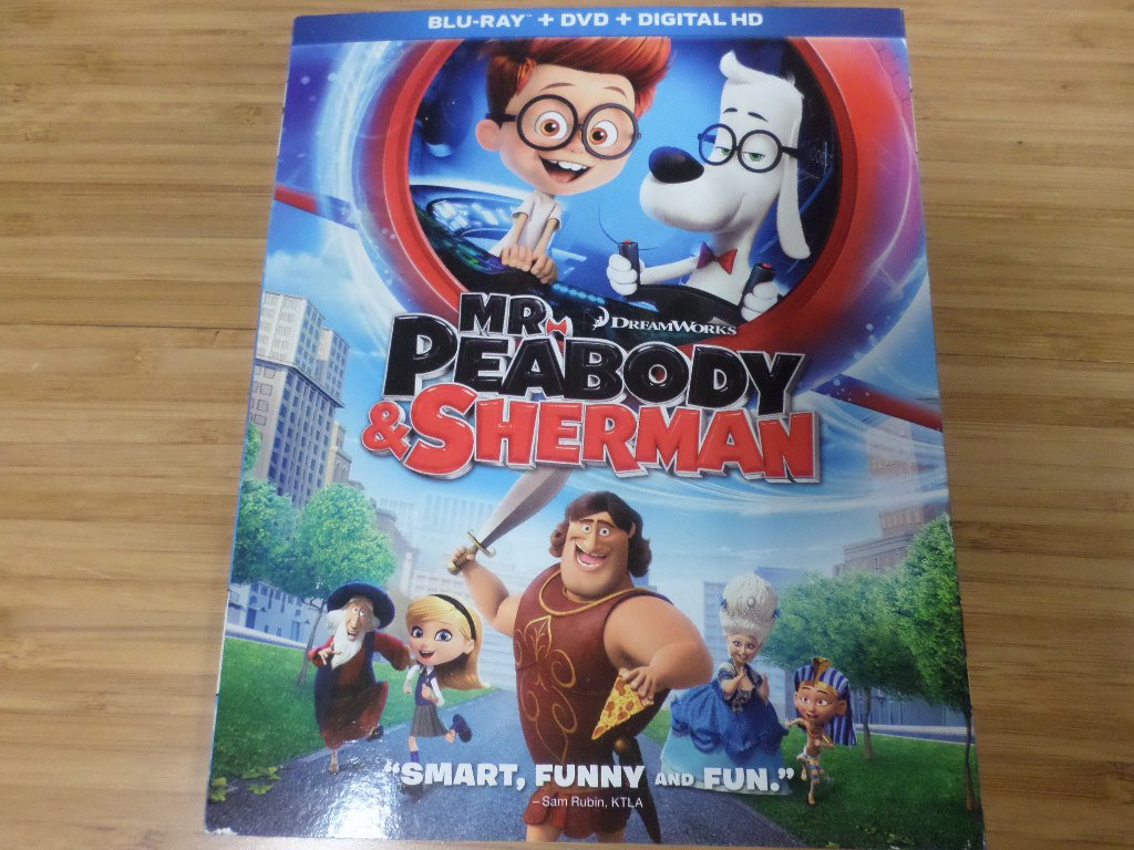 Mr. Peabody & Sherman Blu-Ray + DVD + Digital HD