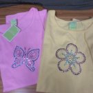 Girls T Shirt Sets - Spring Crystal Designs
