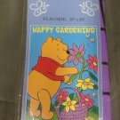 Gardening Winnie the Pooh Decorative Screen Printed Flag
