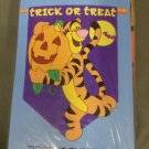 Halloween Winnie the Pooh Tigger Decorative Applique Flag