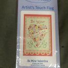 Be Mine Valentine Decorative Screen Printed Flag