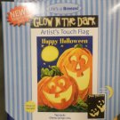 Halloween Two Jacks Pumpkins Decorative Screen Printed Flag