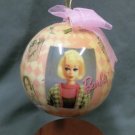 Barbie Vintage Hoilday Styrofoam Ball Ornaments - Set of 4