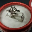 Boston Terrier Dog Ring - Gold Color
