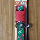 SimplyDog Holiday Christmas Dog Collar Green Lg