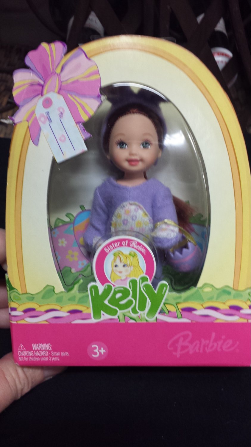 Barbie Happy Holidays Kelly 2006 Easter Purple