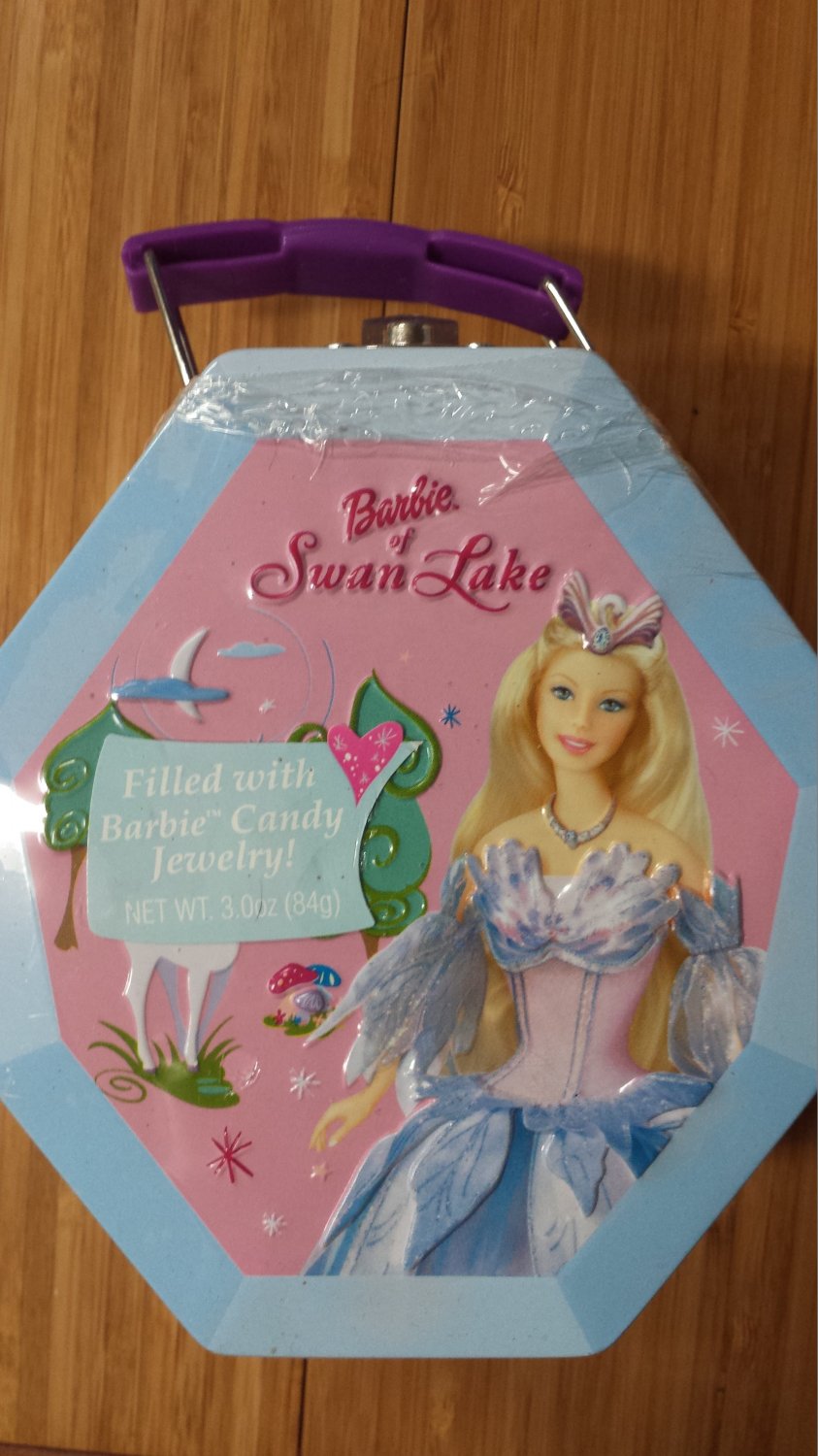 Barbie Swan Lake Candy Lunchbox Tin