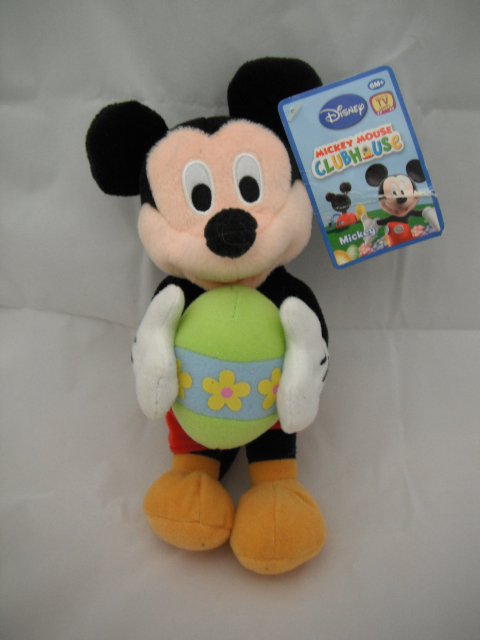 Disney Mickey Mouse Easter Bean Bag Plush