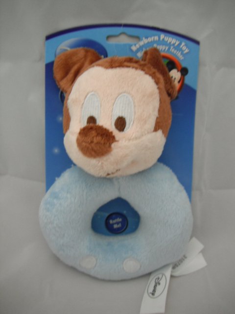 Disney Mickey Mouse Newborn Puppy Teether Toy