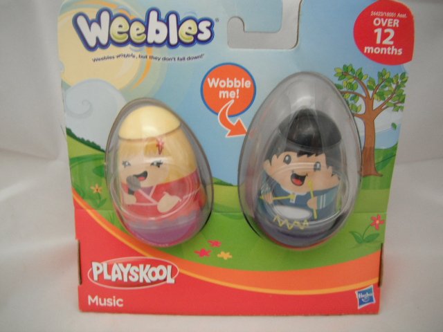 Playskool Weebles Easter Music Set