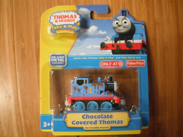 Thomas the Tank Take Along Train Car Chocolate Covered Thomas Engine Easter