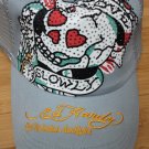 Ed Hardy "Love Kills Slowly" Rhinestone Cap - Gray