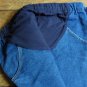 Induetime Denim Knit Front Panel Maternity Jeans Size 12