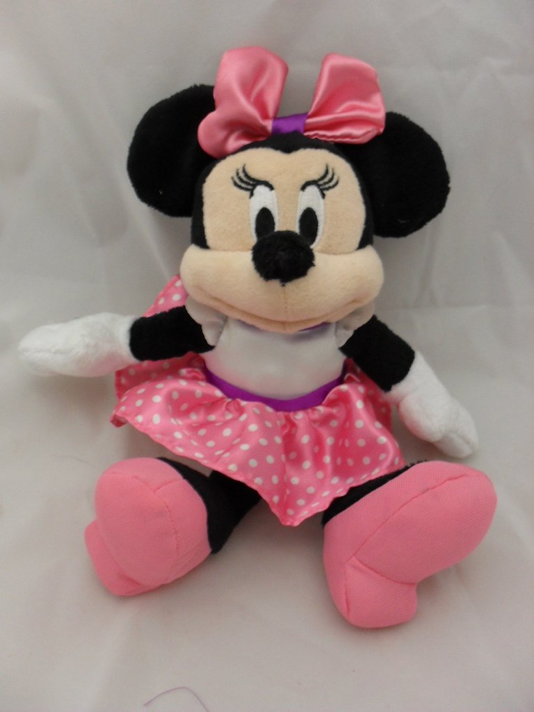 rose gold minnie mouse plush