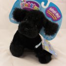 Ganz Lil' Webkinz Black Poodle Dog Plush Toy HS191