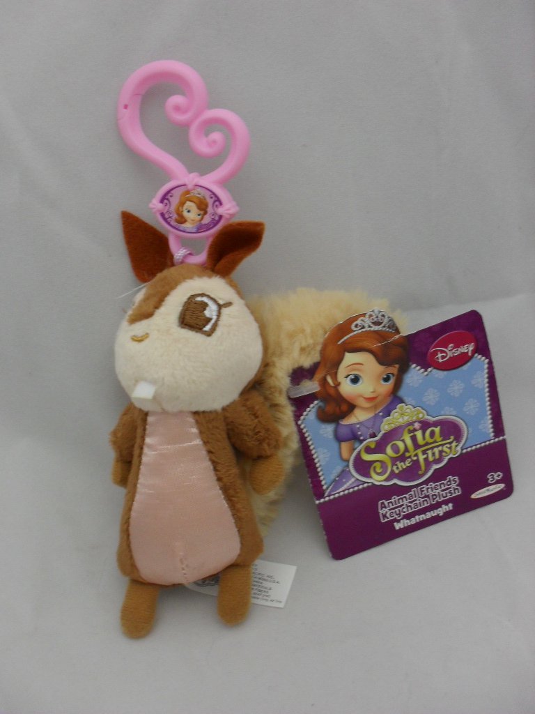 Disney Sofia the First Animal Friends Whatnaught Squirrel Plush