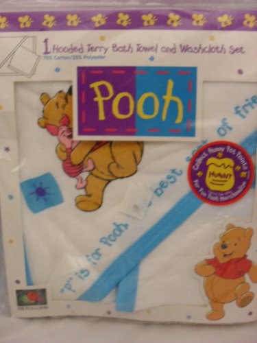 winnie the pooh hooded bath towel