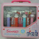 Sanrio Hello Kitty & My Melody PEZ Dispensers Tin Set