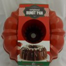 NordicWare Original Red Enamel Bundt Pan NEW
