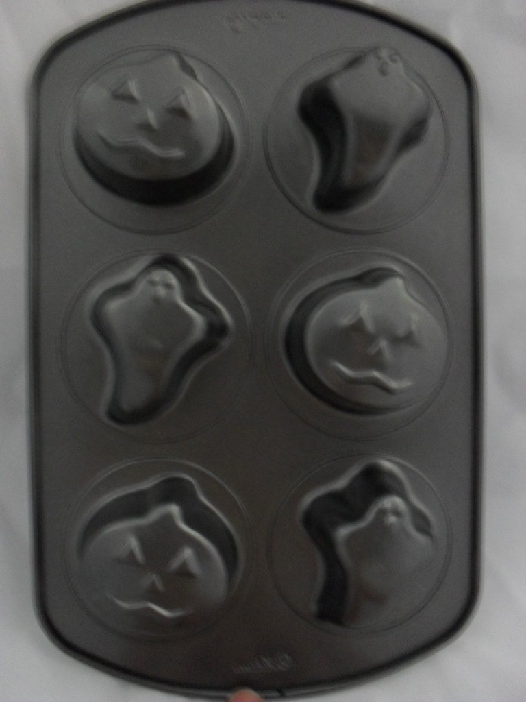 Wilton Mini Halloween Pumpkin & Ghosts Cake Pan - NEW