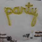 Celebrate It PARTY Script Balloon Banner Kit