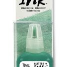 Brea Reese Watercolor Glitter Ink - Ocean Green