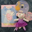 Angelina Ballerina Carnation Fairy Mini Plush Diary & DVD