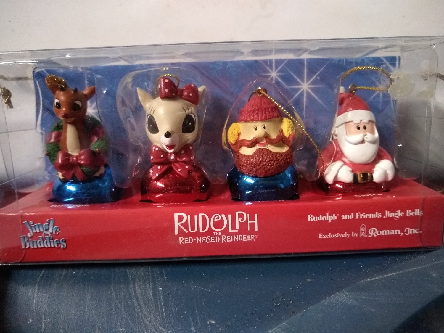 Rudolph Reindeer Jingle Bells Set